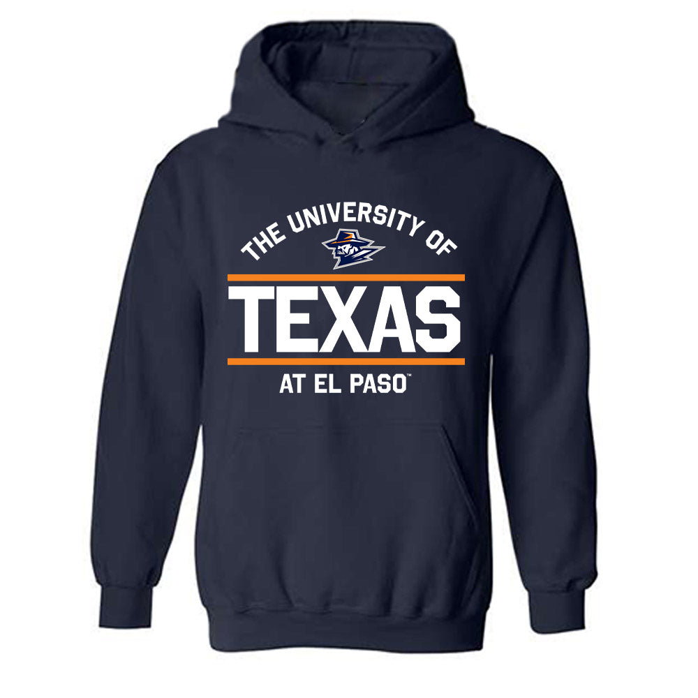 UTEP - NCAA Football : - Classic Shersey Hooded Sweatshirt-0