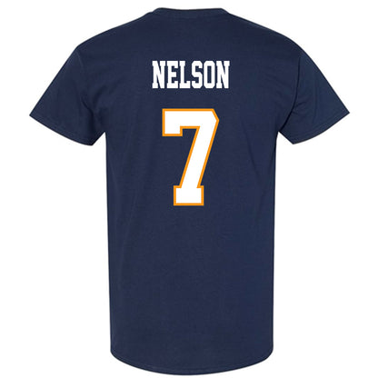 UTEP - NCAA Football : Malachi Nelson - Navy T-Shirt-1