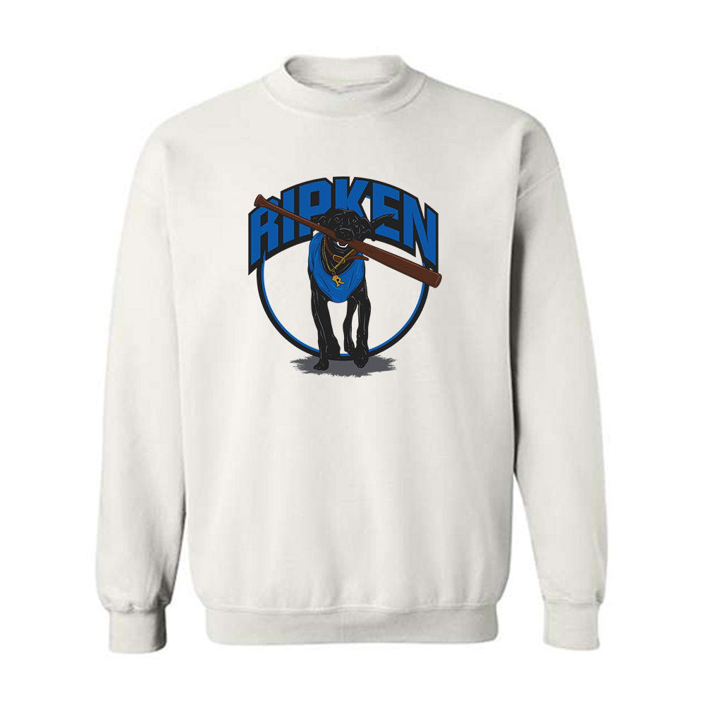 NC State - Ripken : - Durham Blue Graphic Crewneck Sweatshirt-0