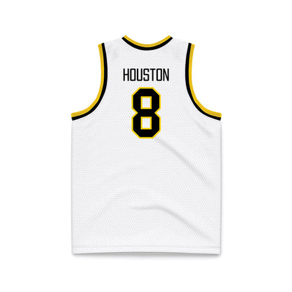 Iowa - NCAA Women's Basketball : Journey Houston - White Basketball Jersey-1