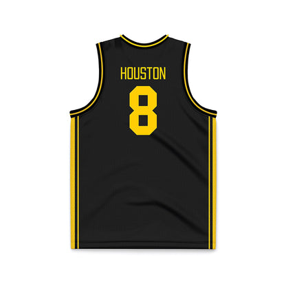 Iowa - NCAA Women's Basketball : Journey Houston - Black Basketball Jersey-1