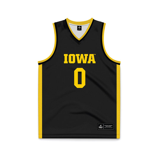 Iowa - NCAA Men's Basketball : Even Brauns - Basketball Jersey-0