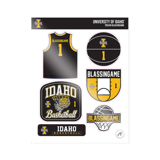 Idaho - NCAA Men's Basketball : Trevon Blassingame - Sticker Sheet-0