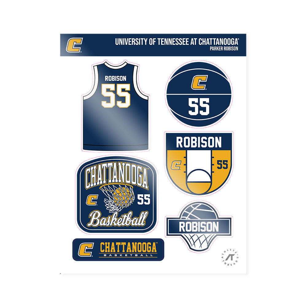 UTC - NCAA Men's Basketball : Parker Robison - Sticker Sheet-0