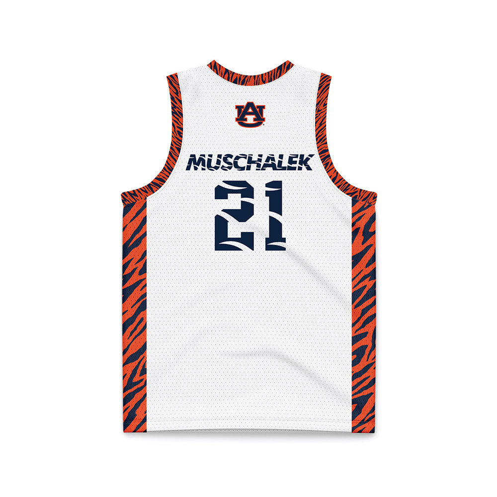 Auburn - NCAA Men's Basketball : Blake Muschalek - Basketball Jersey-1