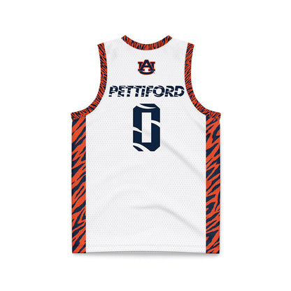 Auburn - NCAA Men's Basketball : Tahaad Pettiford - Basketball Jersey-1