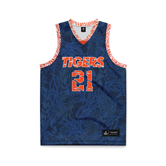 Auburn - NCAA Men's Basketball : Blake Muschalek - Basketball Jersey-0