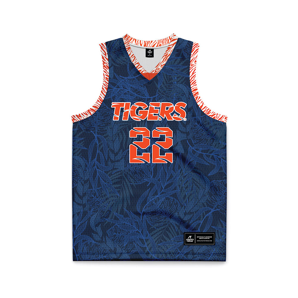 Auburn - NCAA Men's Basketball : Reed Trapp - Basketball Jersey-0