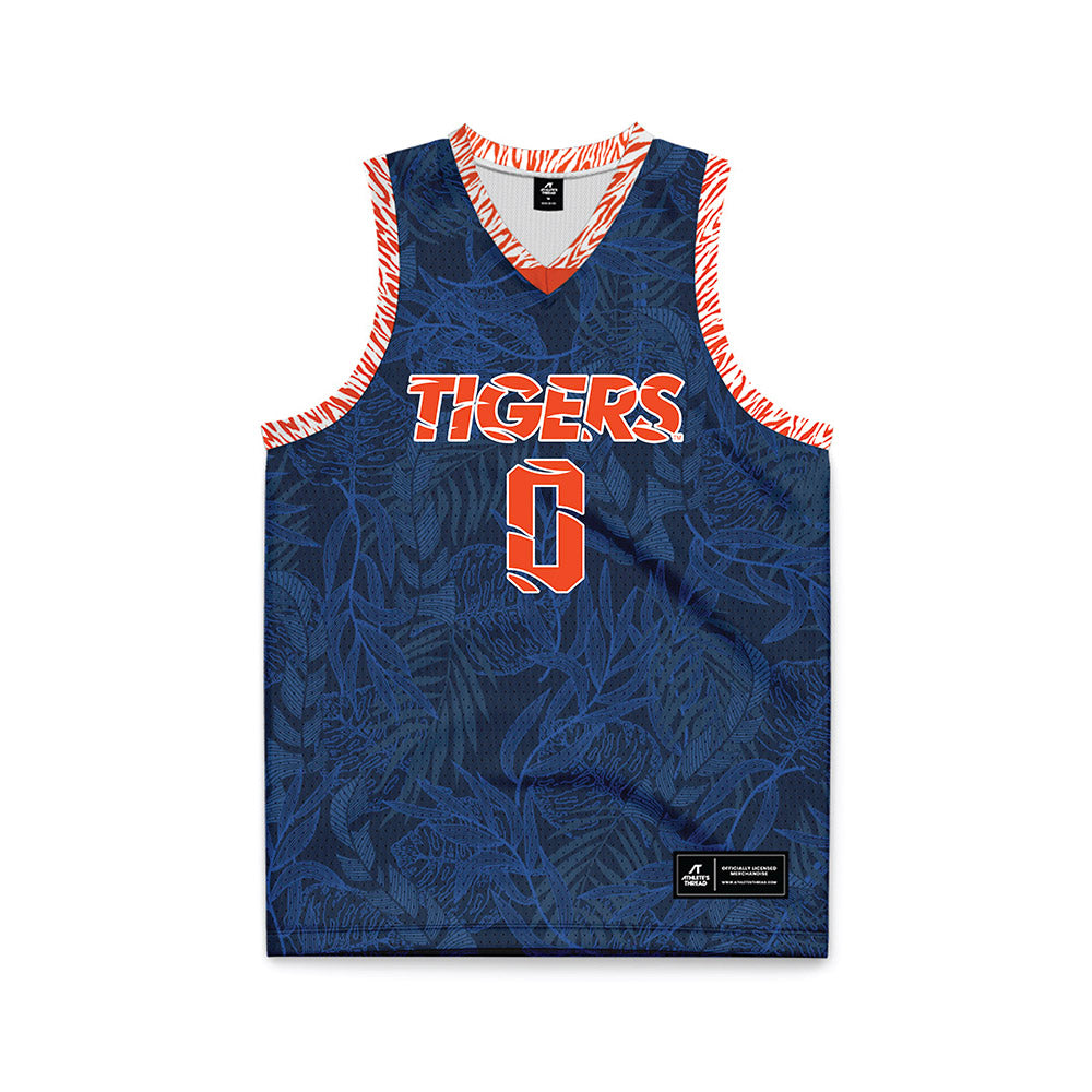 Auburn - NCAA Men's Basketball : Tahaad Pettiford - Basketball Jersey-0