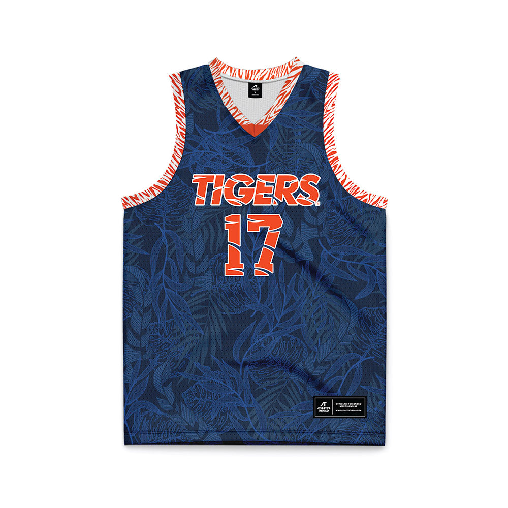 Auburn - NCAA Men's Basketball : Drake Cardwell - Basketball Jersey-0