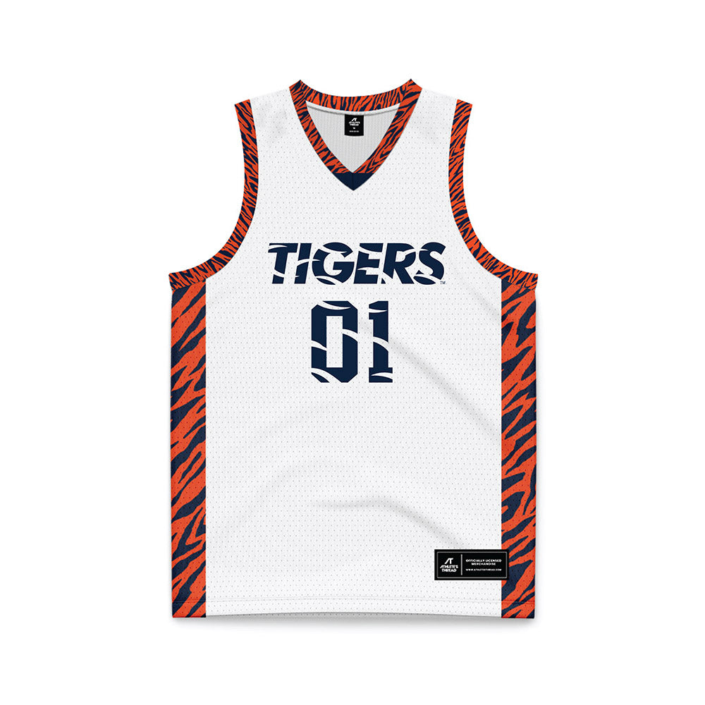 Auburn - NCAA Women's Basketball : - Aubie the Tiger Basketball Jersey-0