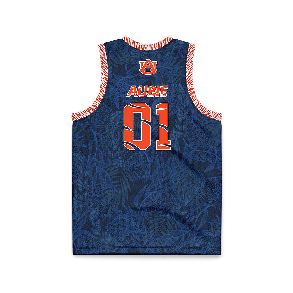 Auburn - NCAA Women's Basketball : Sania Richardson - Aubie the Tiger Basketball Jersey-1