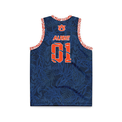 Auburn - NCAA Women's Basketball : Sania Richardson - Aubie the Tiger Basketball Jersey-1