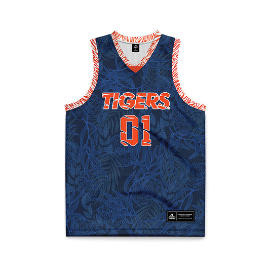 Auburn - NCAA Men's Basketball : Kaden Magwood - Aubie the Tiger Basketball Jersey-0