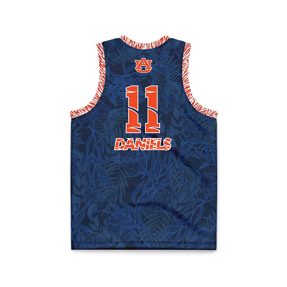 Auburn - NCAA Women's Basketball : Syriah Daniels - Basketball Jersey-1