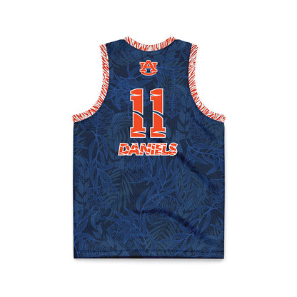Auburn - NCAA Women's Basketball : Syriah Daniels - Basketball Jersey-1
