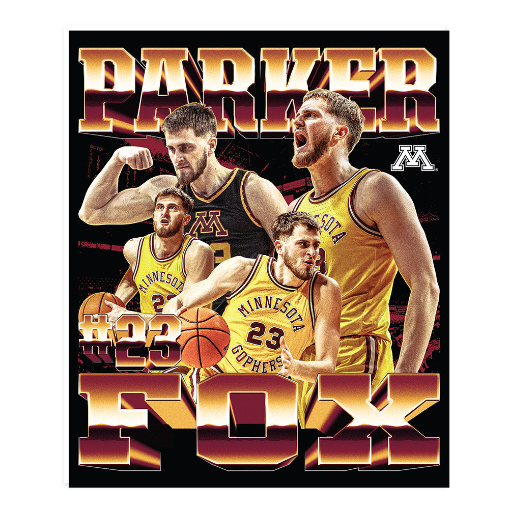 Minnesota - NCAA Men's Basketball : Parker Fox - Poster 20x24-0