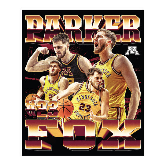 Minnesota - NCAA Men's Basketball : Parker Fox - Poster 20x24-0