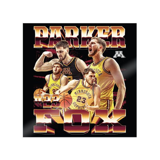 Minnesota - NCAA Men's Basketball : Parker Fox - Sticker-0