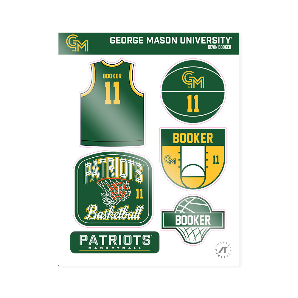 GMU - NCAA Men's Basketball : Devin Booker - Sticker Sheet-0