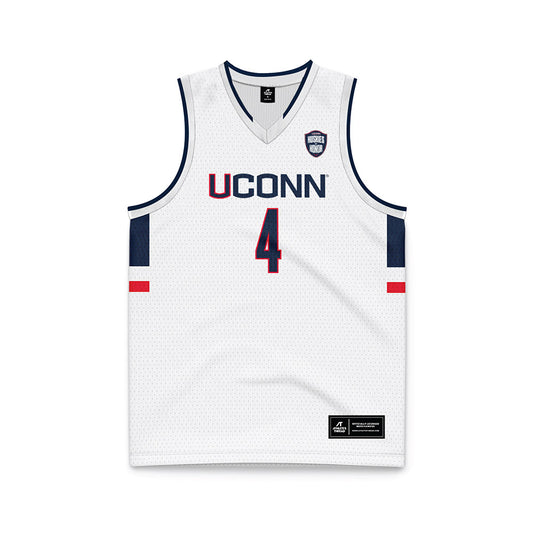 UConn - Men's Basketball Legends : Ben Gordon - White Basketball Jersey-0