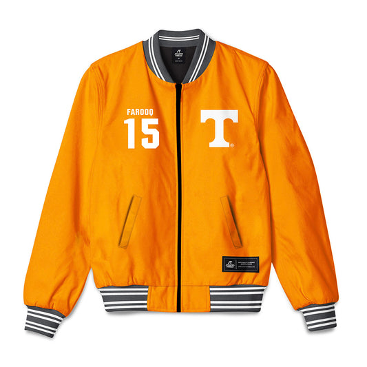 Tennessee - NCAA Football : Edrees Farooq - Bomber Jacket-0