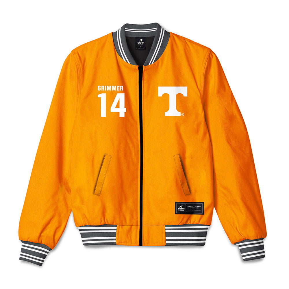 Tennessee - NCAA Baseball : Blake Grimmer - Bomber Jacket-0