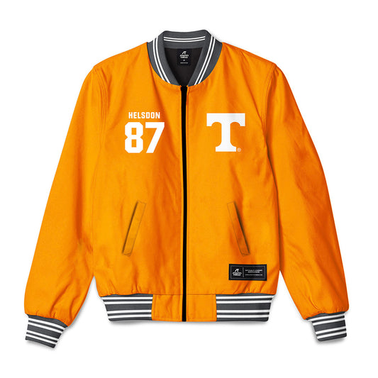 Tennessee - NCAA Football : Joshua Helsdon - Bomber Jacket-0