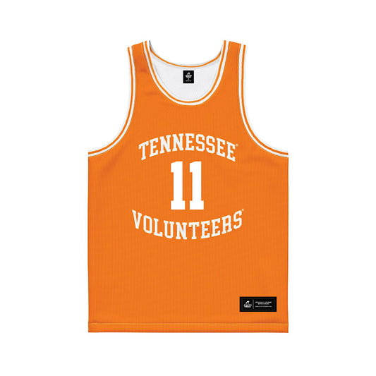 Tennessee - NCAA Men's Basketball : Gavin Paull - Basketball Jersey-0