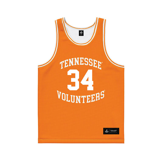 Tennessee - NCAA Men's Basketball : Felix Okpara - Basketball Jersey-0