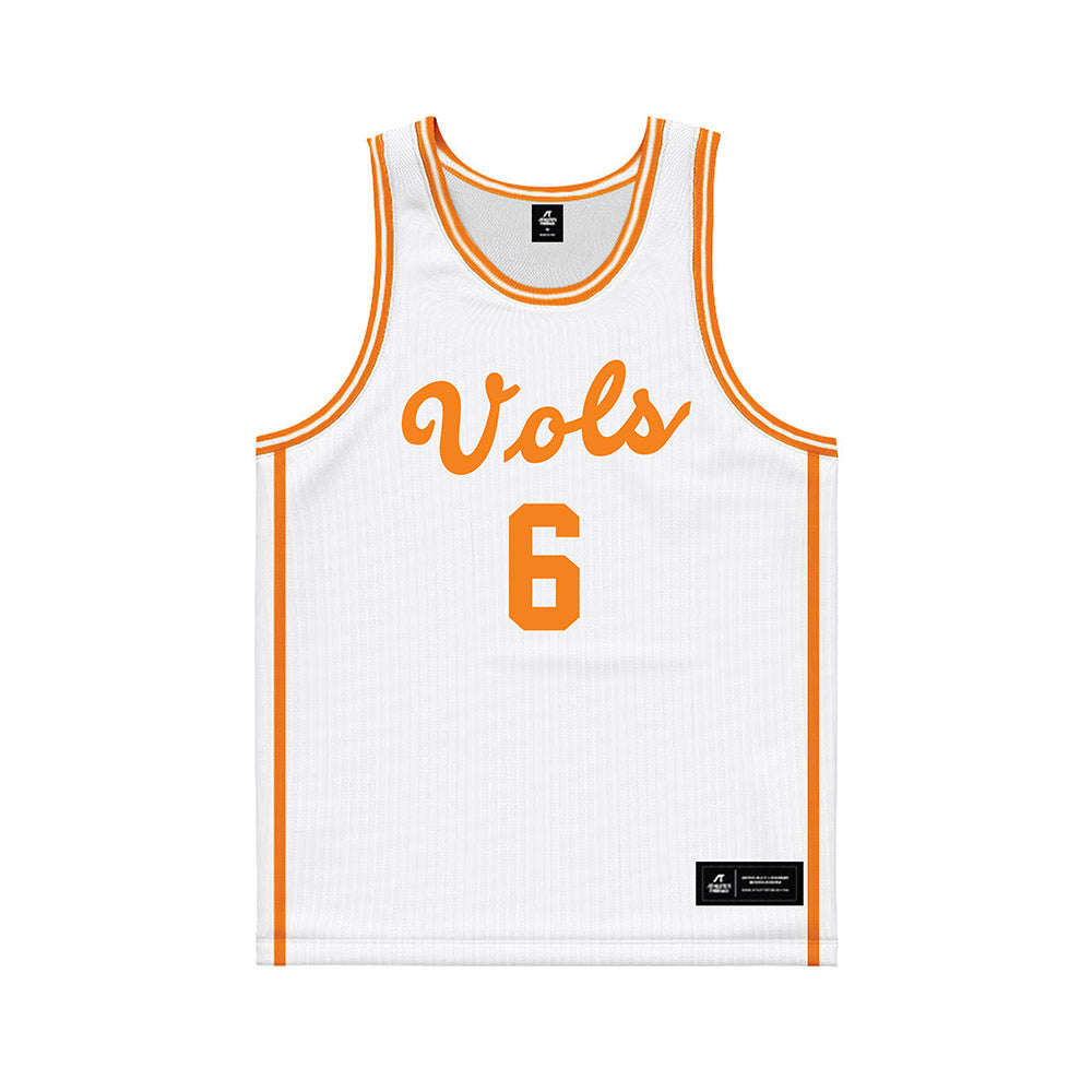 Tennessee - NCAA Men's Basketball : Dewayne Brown II - Basketball Jersey-1