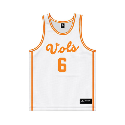 Tennessee - NCAA Men's Basketball : Dewayne Brown II - Basketball Jersey-1