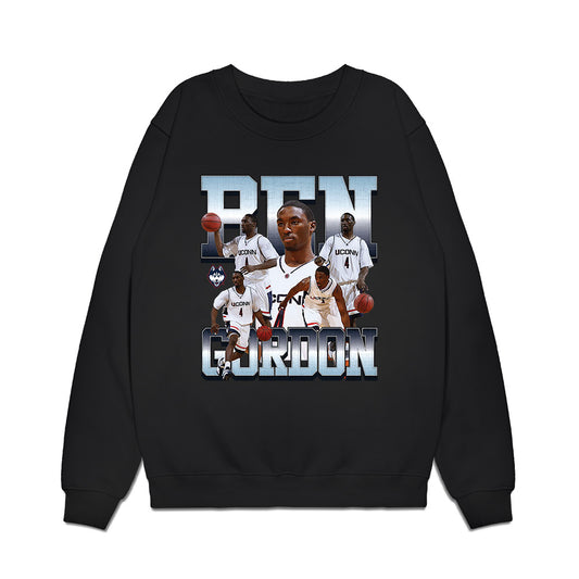UConn - Men's Basketball Legends : Ben Gordon - Collage Premium Crewneck Sweatshirt-0