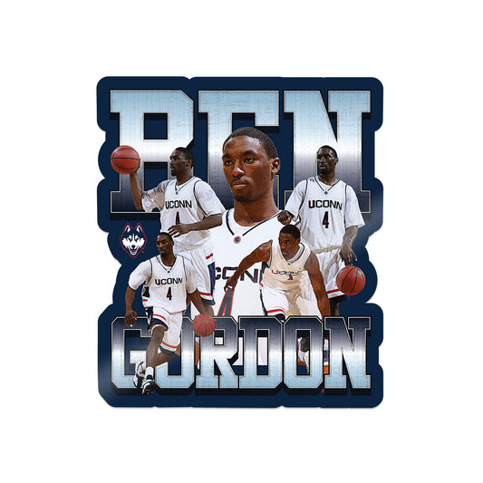 UConn - Men's Basketball Legends : Ben Gordon - Collage Sticker-0