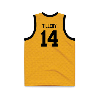 VCU - NCAA Men's Basketball : Jordan Tillery - Gold Basketball Jersey-1