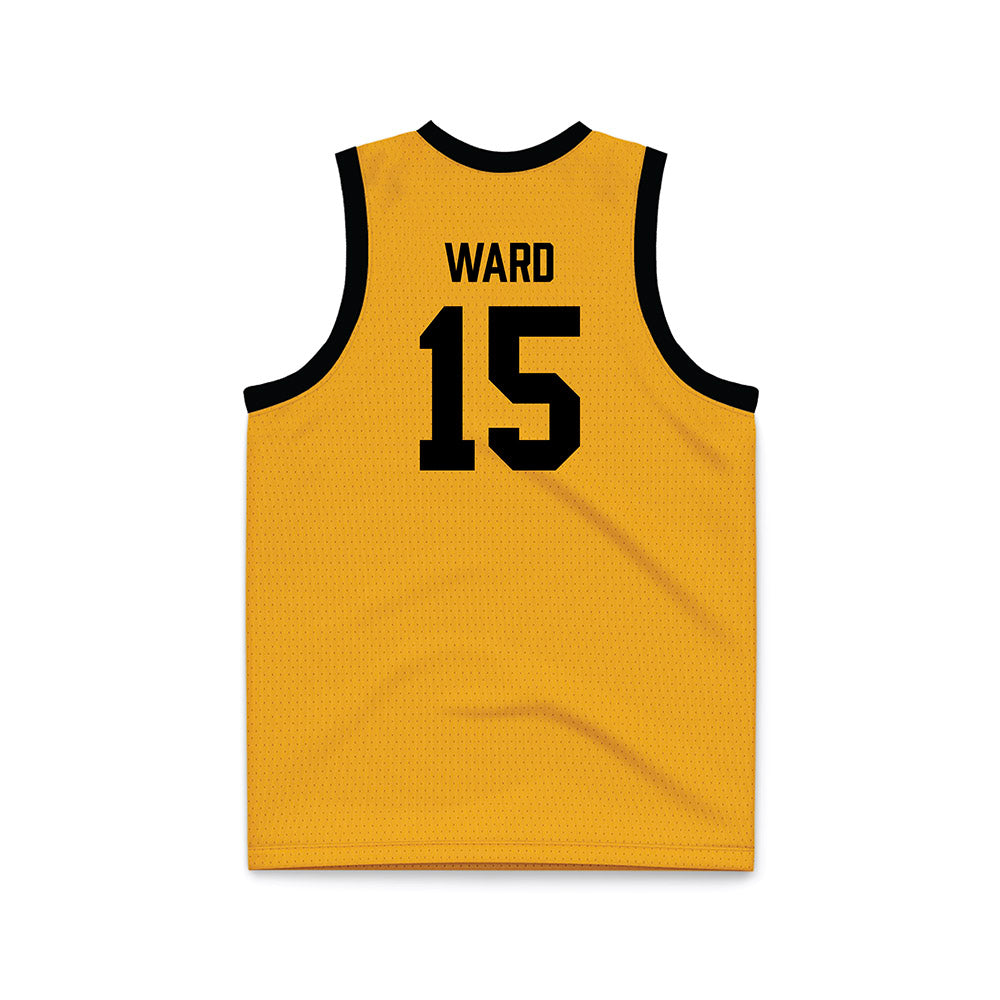 VCU - NCAA Men's Basketball : Tyrell Ward - Gold Basketball Jersey-1