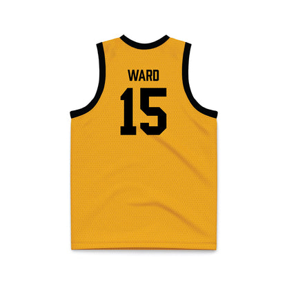 VCU - NCAA Men's Basketball : Tyrell Ward - Gold Basketball Jersey-1
