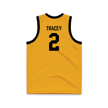 VCU - NCAA Men's Basketball : Jadrian Tracey - Gold Basketball Jersey-1