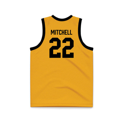 VCU - NCAA Men's Basketball : Keyshawn Mitchell - Gold Basketball Jersey-1
