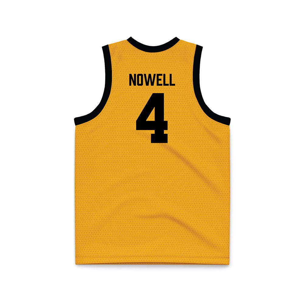VCU - NCAA Men's Basketball : Ahmad Nowell - Gold Basketball Jersey-1