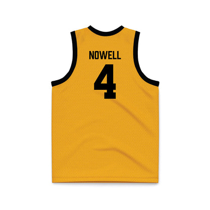 VCU - NCAA Men's Basketball : Ahmad Nowell - Gold Basketball Jersey-1