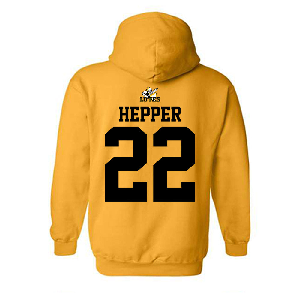 PLU - NCAA Men's Basketball : Mack Hepper - Hooded Sweatshirt-1
