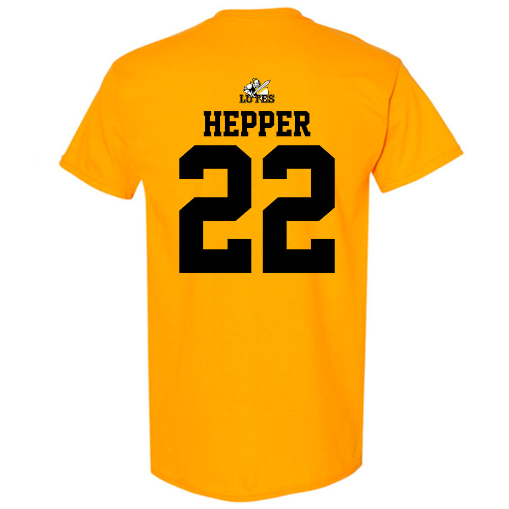 PLU - NCAA Men's Basketball : Mack Hepper - T-Shirt-1