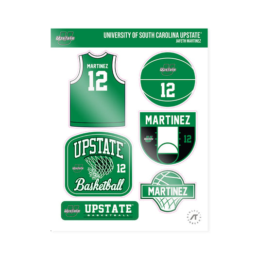 USC Upstate - NCAA Men's Basketball : Jafeth Martinez - Sticker Sheet-0