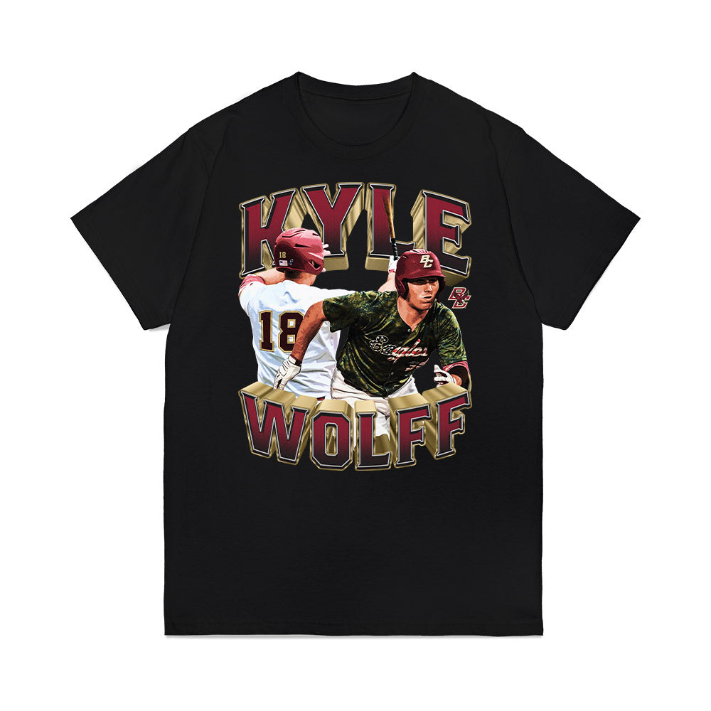 Boston College - NCAA Baseball : Kyle Wolff - Premium T-Shirt-0