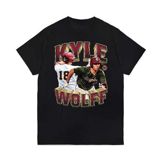 Boston College - NCAA Baseball : Kyle Wolff - Premium T-Shirt-0