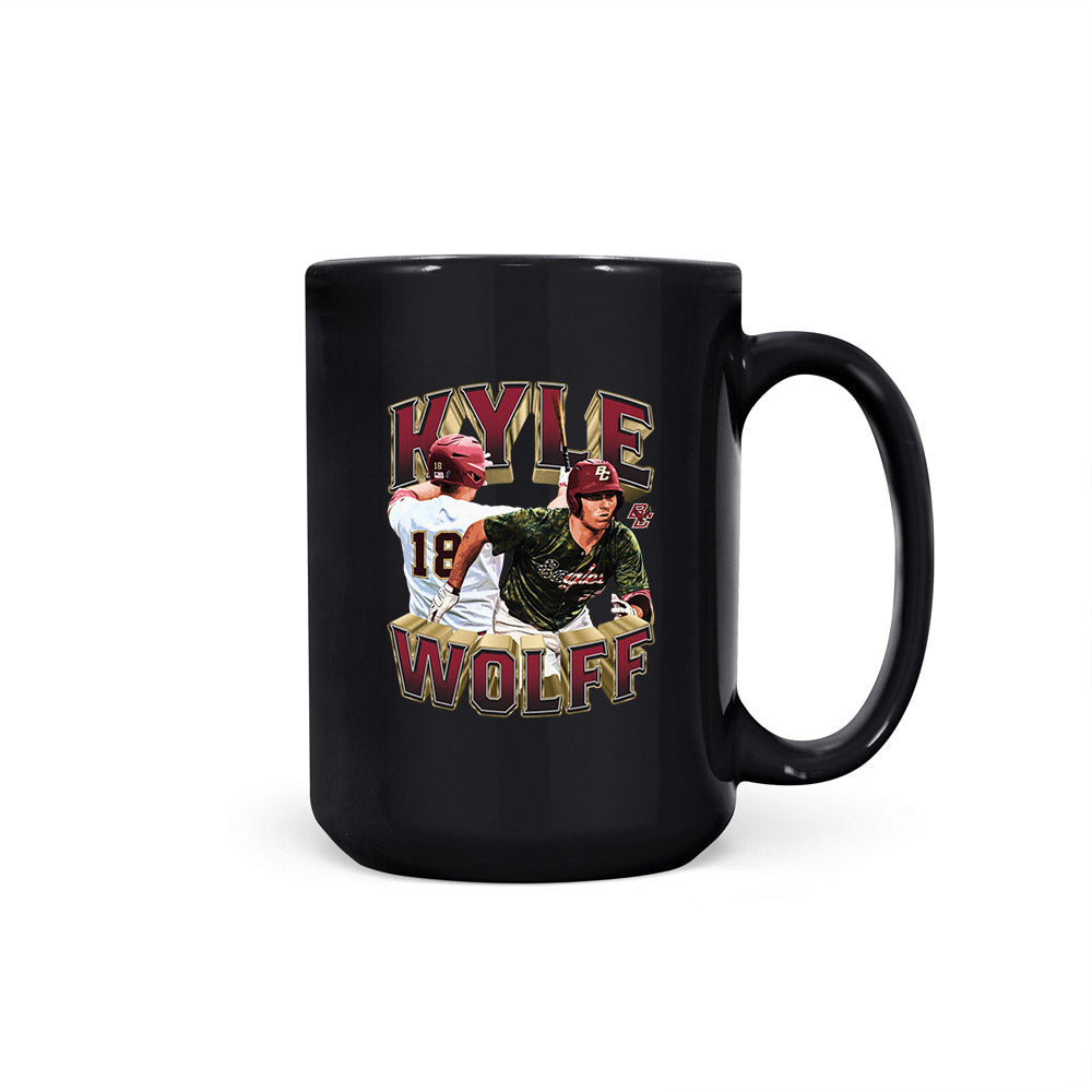 Boston College - NCAA Baseball : Kyle Wolff - Collage Coffee Mug-0