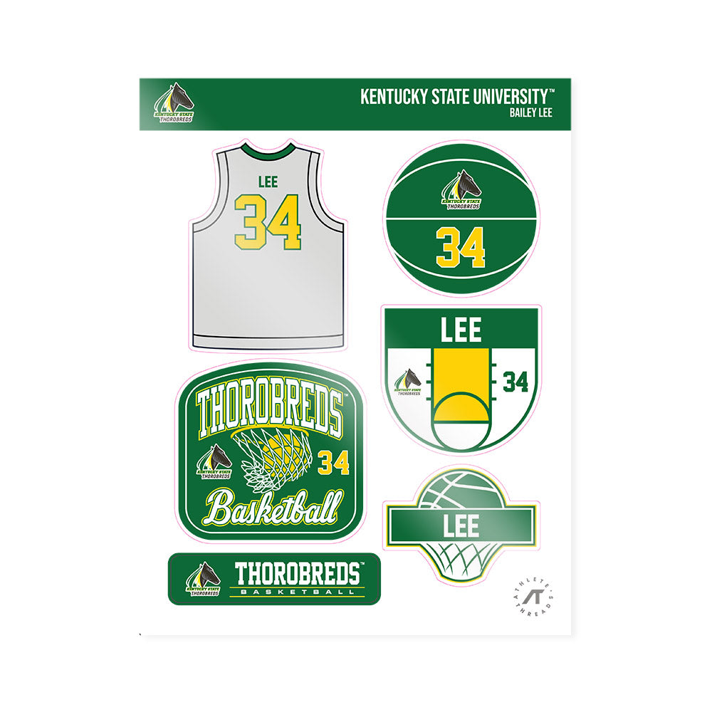 KYSU - NCAA Women's Basketball : Bailey Lee - Sticker Sheet-0