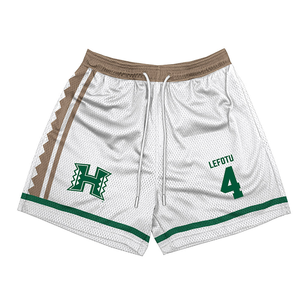 Hawaii - NCAA Women's Basketball : Jovi Lefotu - Shorts-0