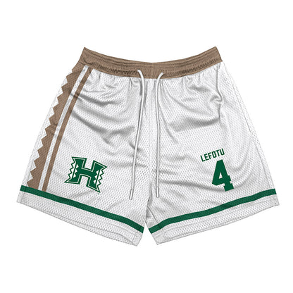 Hawaii - NCAA Women's Basketball : Jovi Lefotu - Shorts-0
